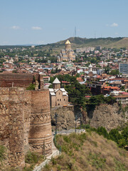 Old Metelhi view from Nariqala Fortress © Sérgio Nogueira