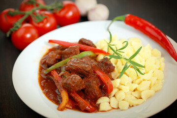 Ungarian beef goulash