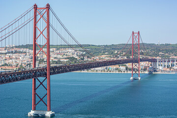 Brücke Ponte 25 de Abril Lisboa Lissabon