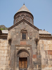 Fototapeta premium Geghard Monastery church facade