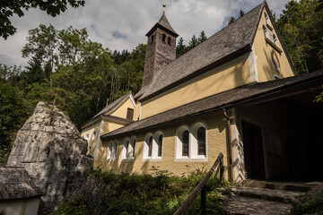 Fototapeta na wymiar Wallfahrtskirche Maria Klobenstein, Österreich