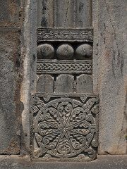 Stone carving detail from Akhtala monastery