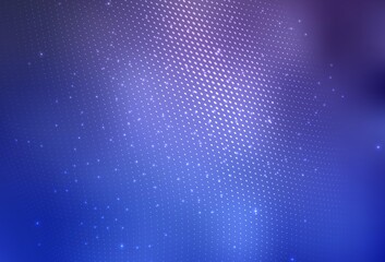 Light Purple vector Abstract illustration with colored bubbles in nature style.