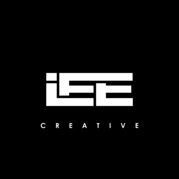 IEE Letter Initial Logo Design Template Vector Illustration
