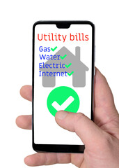 Paying utility bills by smartphone: simple, fast, smart and very convenient wherever you are. Electricity, gas, water, internet, phone, junk and other bills on your phone.