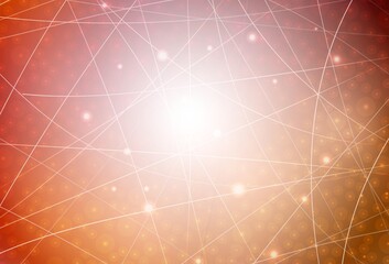 Dark Red vector background with straight lines.