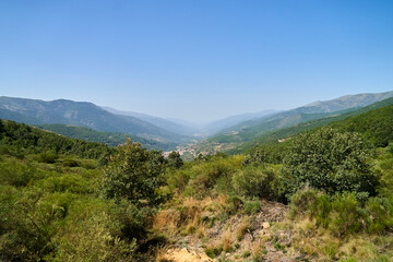 Fototapeta na wymiar Valle del jerte