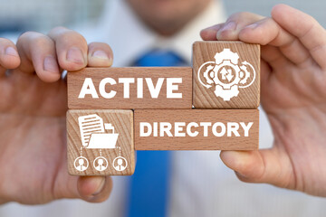 Concept of active directory. Data sharing technology.
