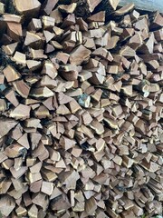 Mesquite firewood pile