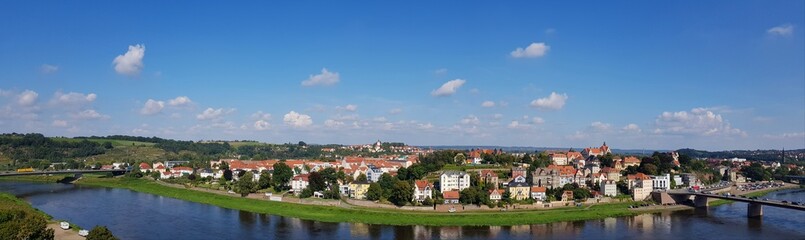 Fototapeta premium Meißen/sachsen an der Elbe