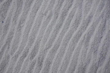 Fototapeta na wymiar Ridges in wind blown beach sand
