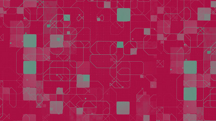 Abstract Pink Boxes Texture Background