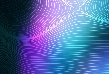 Obraz premium Dark Pink, Blue vector background with stright stripes.