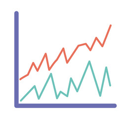 peak graph illustration