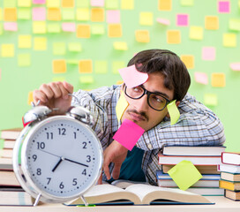 Student with many conflicting priorities