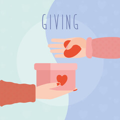nice charity illustration