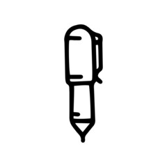 pen line vector doodle simple icon design