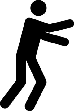 recommend clip art: Human pushing