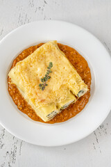 Spinach and Ricotta Cannelloni