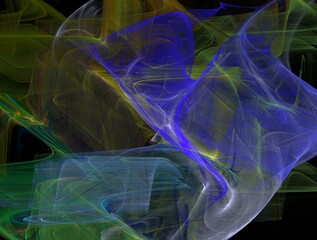 Imaginatory fractal background abstract Image