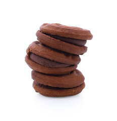 Chocolate, candies, and cookies on table
