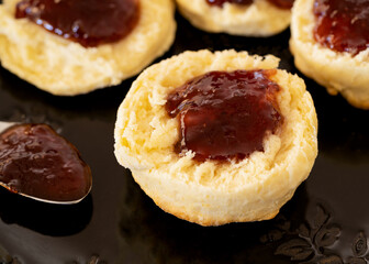 scone and jam