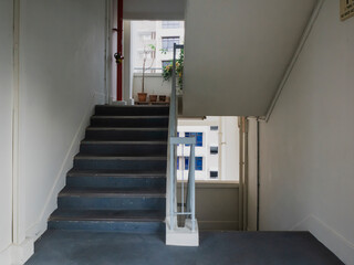 Staircase of a typical HDB in Singapore