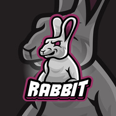 Fototapeta na wymiar Rabit Esport logo