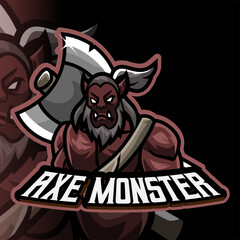Axe Monster Esport logo