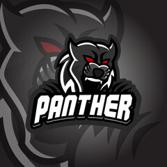 Fototapeta na wymiar Panther Esport logo