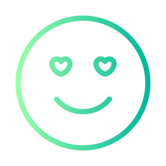 love gradient icon