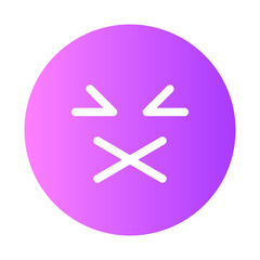 Fototapeta premium mute gradient icon