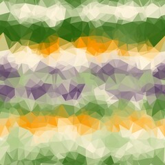 Seamless triangle pattern for surface pattern and print. High quality illustration. Colored stripes vivid trendy gradient swatch. Funky hipster contemporary graphic tile for background or textile.