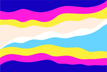 backgrounds with various colors Premium vector