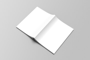 Blank Magazine Mockup 