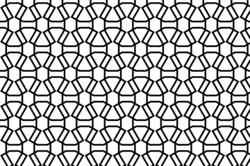 Geometric pattern for multiple usage. Repeating geometric tiles with linear triangles. Vector illustration