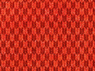 和柄のグリッター背景素材　矢絣　赤