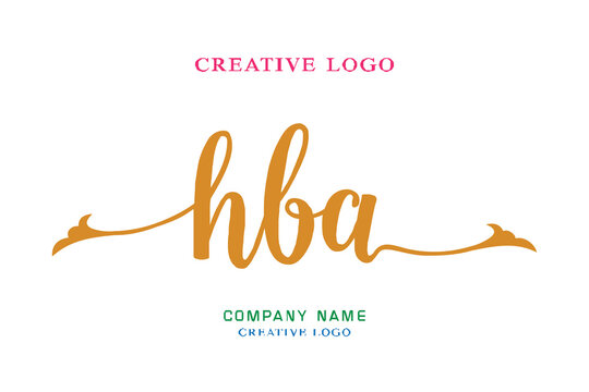 HBA lettering logo is simple, easy to understand and authoritative