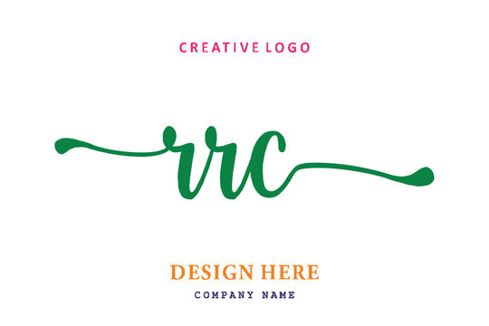 RRC lettering logo is simple, easy to understand and authoritative