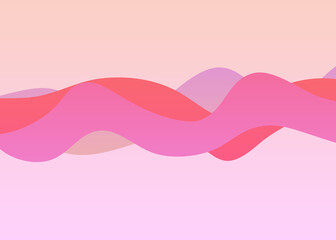 Abstract wave gradient color background