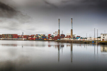 industrial port