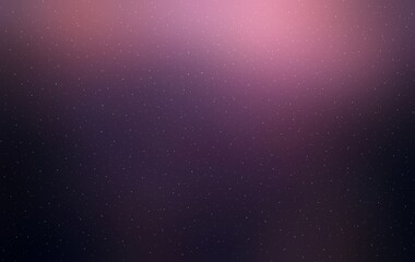 Dust fly on dark purple soft background.