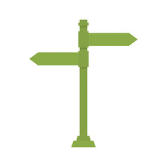 Direction pointer vector icon