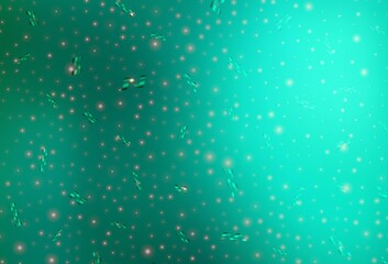Light Green vector backdrop in holiday style.