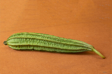 fresh organic spongy gourd.
