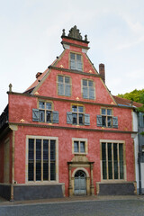 Fototapeta na wymiar Frühherrenhaus, Renaissancegebäude, Herford, Nordrhein-Westfalen, Deutschland, Europa