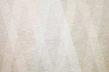 Geometric patterned washi paper texture background. Abstract Japanese style backdrop.