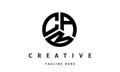 CAB creative circle three letter logo