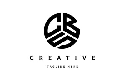 CBS creative circle three letter logo