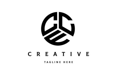 CCF creative circle three letter logo
